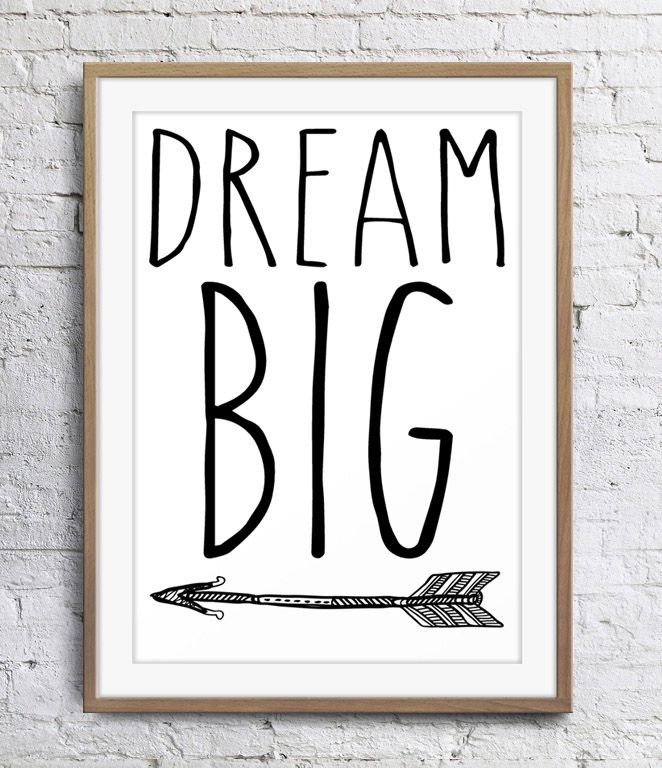 2019 Motivational Inspirational Es Dream Big Arrow Art Poster 2019 Motivational Inspirational Es Dream Big Arrow Art Poster Wall Decor Pictures Print Unframe 16 24 36 47 Inches From Kapalian