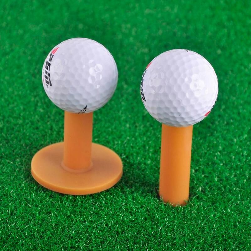 2018 brand rubber golf tee holder 43 54 70 80mm training practice tee mat