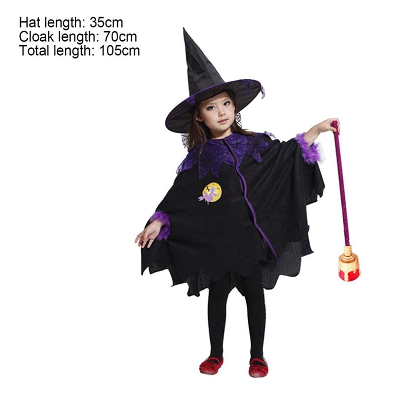halloween costumes for girls cute black witch coat dress witch outfit costumes children halloween party for kids halloween costumes for girls kids witch
