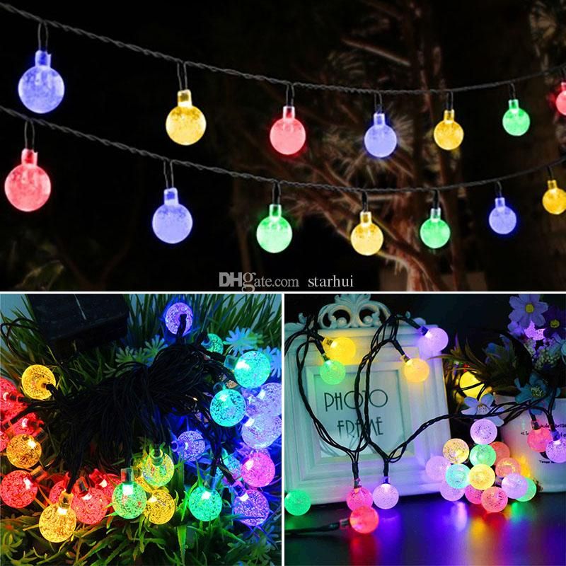 led crystal ball solar powered light halloween christmas decorations 30 lights home outdoor garden patio party supplies wx9 35 halloween decorations led - Halloween Christmas Decorations led crystal ball solar powered light halloween christmas decorations 30 lights home outdoor garden patio party supplies wx9 35 halloween decorations led - Halloween Christmas Decorations