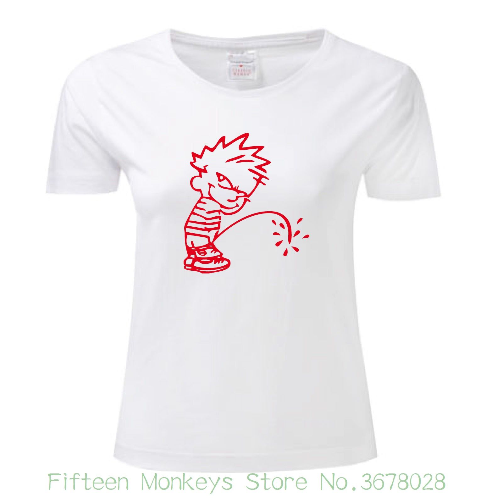 T-shirt Bambino PIPI wee wee maglietta maglia Uomo Donna Man Woman moda comica