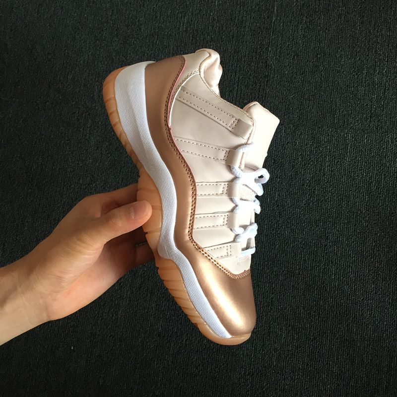 rose gold basketball shoes