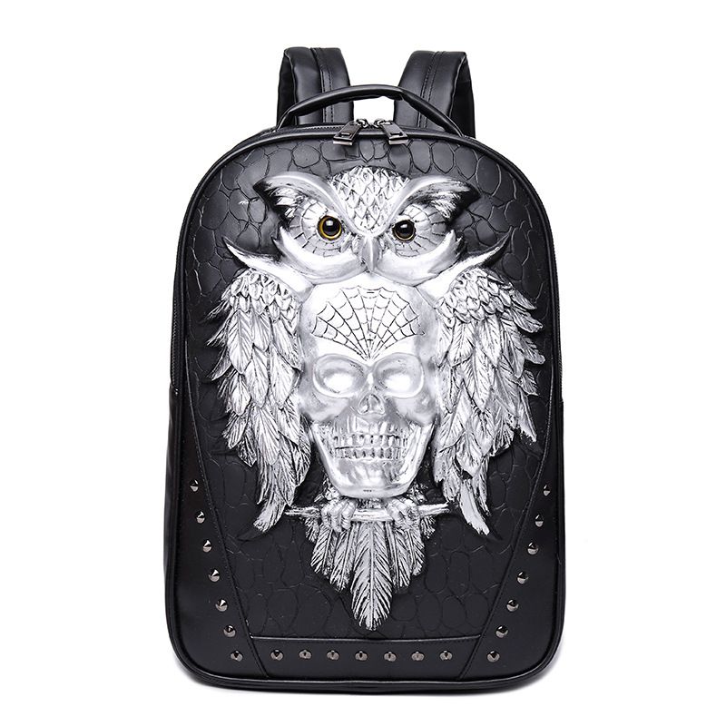 Zaini E Borse Sportive Rainny Owl With Vintage Style Ornaments