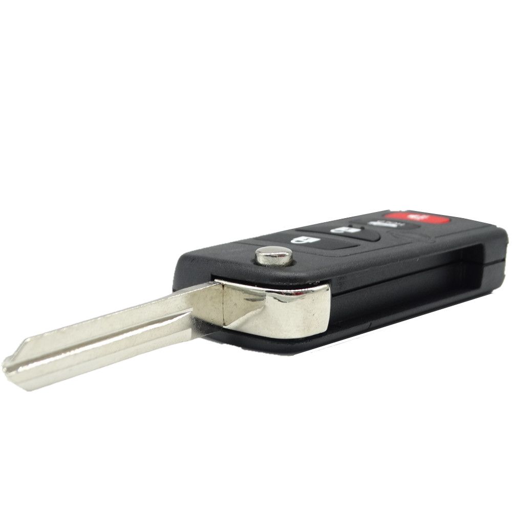 New Arrival Nissan 3+1 Button Replacement Flip Modified Case For Nissan