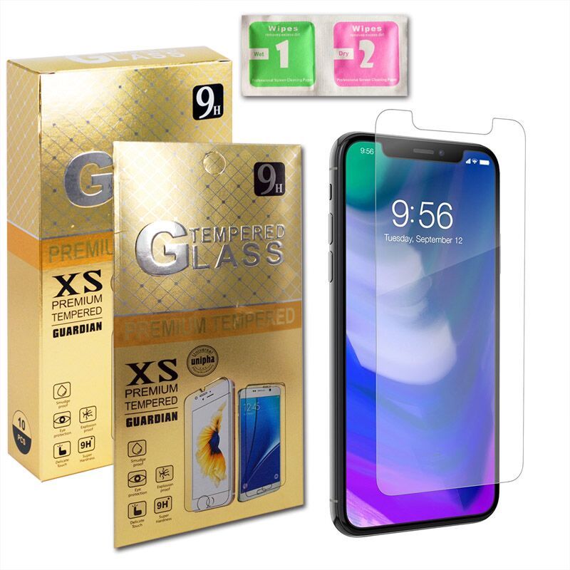2.5D Tempered Glass Screen Protector For IPhone X XS MAX XR 8 7 6 Plus With Retail Package