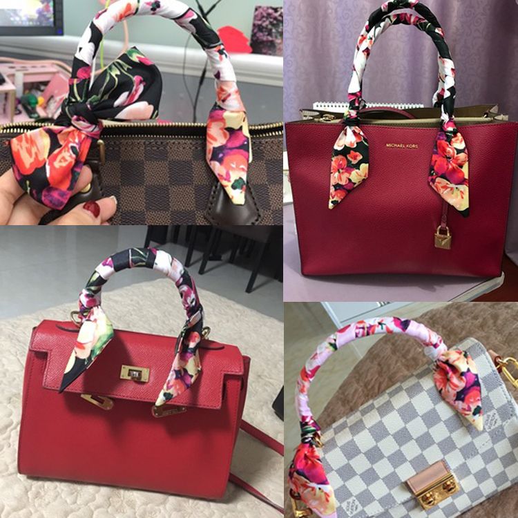 How To Tie And Wear A Scarf On A Purse Or Bag « Lady Violette IUCN Water