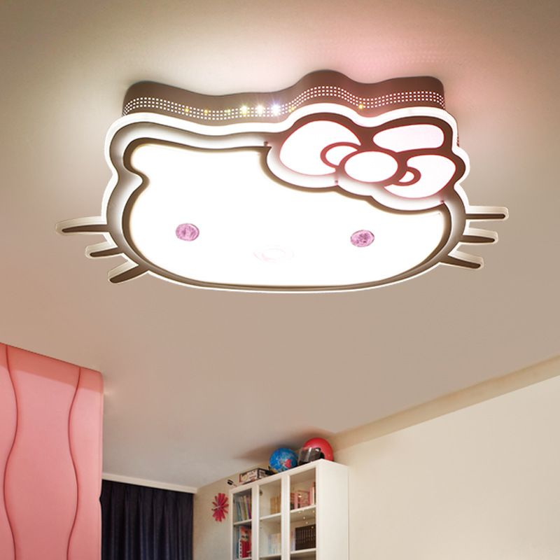 2018 Haixiang Cartoon Ceiling Lights Hello Kitty Eye Protection Led 2018 Haixiang Cartoon Ceiling Lights Hello Kitty Eye Protection Led Bedroom Children S Room Lamp Dimmer Remote Control From Goddard 258 03 Dhgate Com