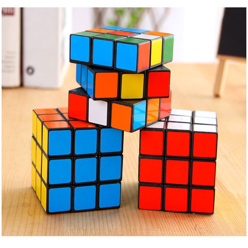 3x3 Multi Color Plastics Magic Cube Intelligence Development Toys
