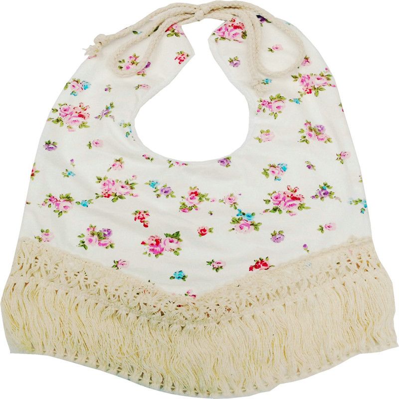 Vintage Floral bebé niños niñas Baberos para recién nacido Vintage Floral bebé niños niñas Baberos para recién nacido