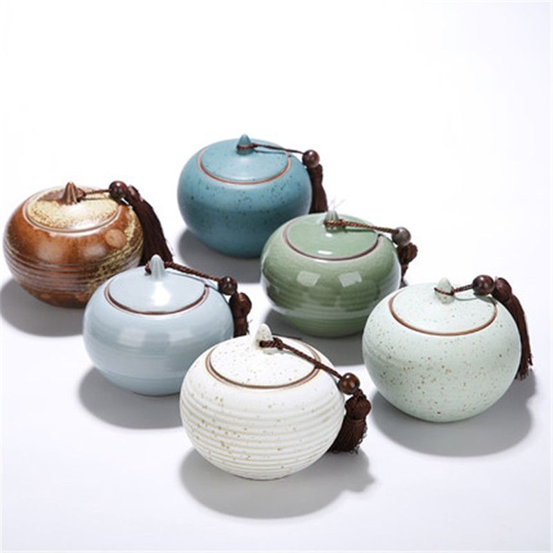 2018 Mini Ceramic Storage Boxes Sealed Sauce Jars Coffee Powder Bottle Cans With Cover Leaves Tea Candy Container Pottery Organizer From Cindy668 2018 Mini Ceramic Storage Boxes Sealed Sauce Jars Coffee Powder Bottle Cans With Cover Leaves Tea Candy Container Pottery Organizer From Cindy668