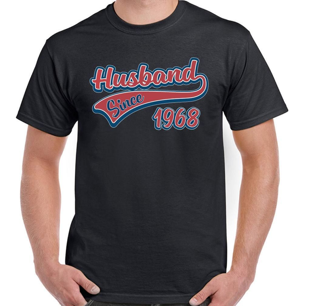 Ehemann seit 1968 Mens Funny Hochzeitstag T Shirt Väter Valentinstag Ehemann seit 1968 Mens Funny Hochzeitstag T Shirt Väter Valentinstag