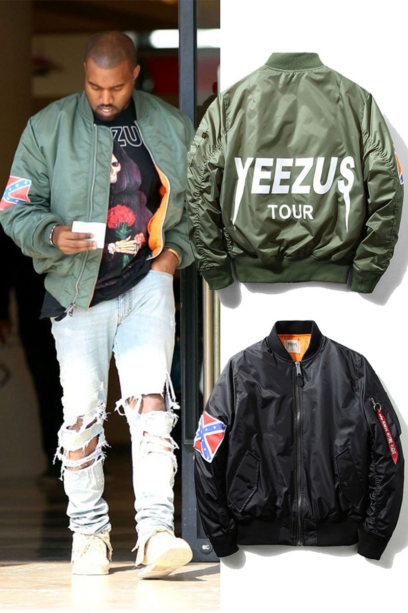 MA1 Bomber Jacket KANYE WEST YEEZUS Jackets Sport Suit ...