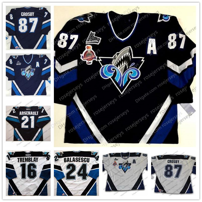 2020 Custom Rimouski Oceanic 87 Sidney Crosby 2005 Memorial Cup
