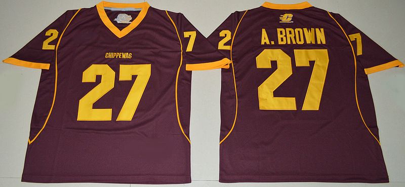 antonio brown central michigan jersey