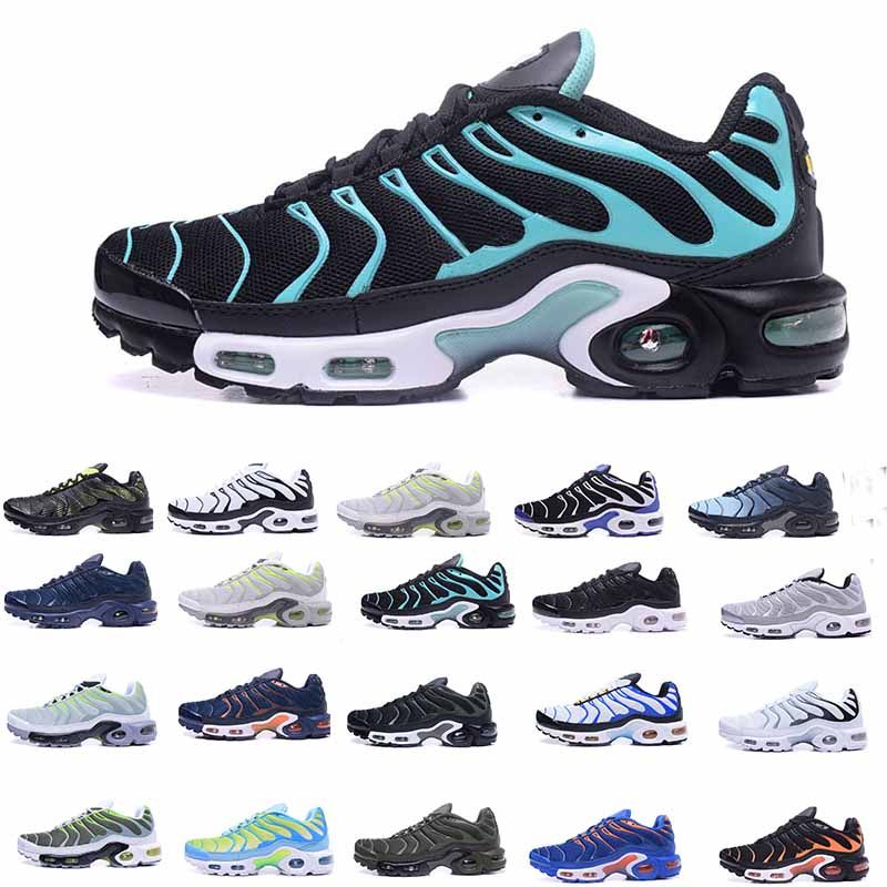 2018 New Color Vapormax Plus Tn Vm Olive Run In Metallic ...
