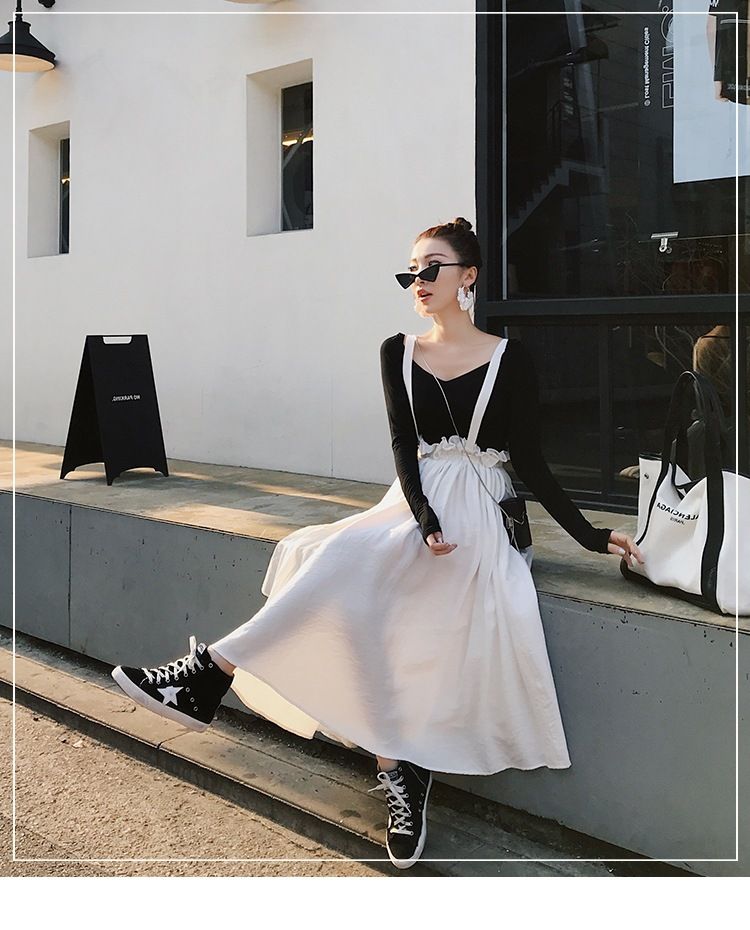 Wholesale 2018 Summer New Korean Version Was Thin Black Short V