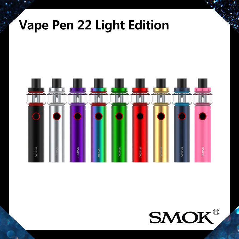 Smok Vape Pen 22 Kit Light Edition 1650mAh Battery with 4ml LED Base