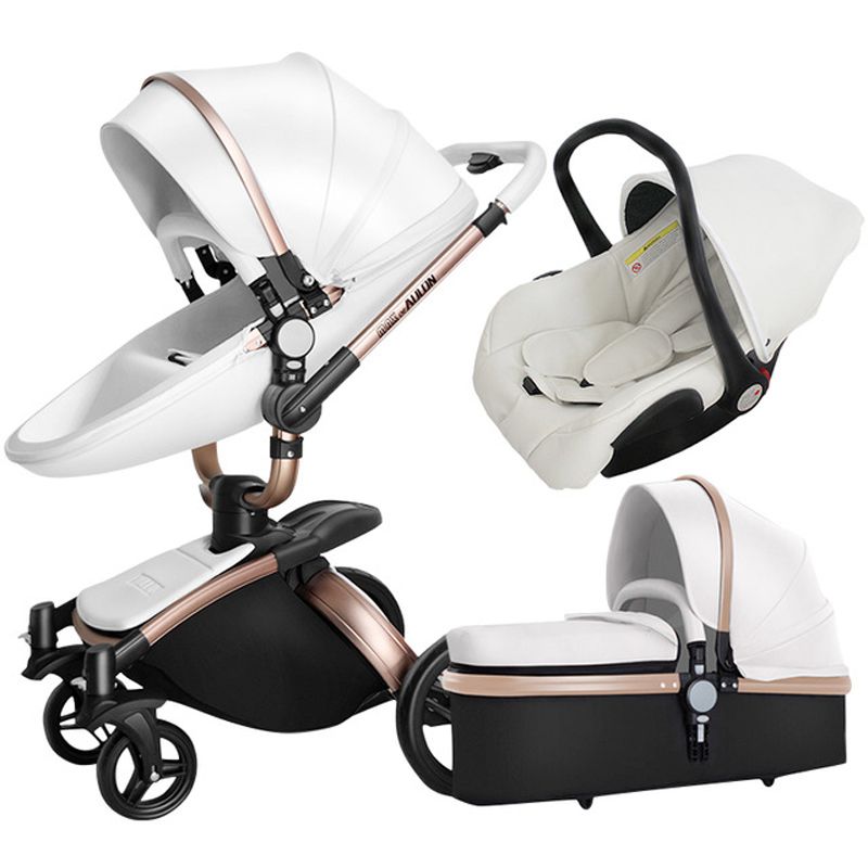 2018 Baby Stroller 3 In 1 Car Seat High View Pram For Newborns ... 2018 Baby Stroller 3 In 1 Car Seat High View Pram For Newborns ...