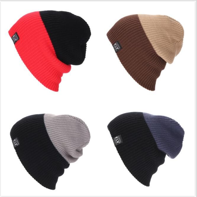 Republe Commerce ext/érieur /étiquetage Bonnet tricot/é Bonnet de Laine Velours Bonnet de Ski ext/érieur dhiver