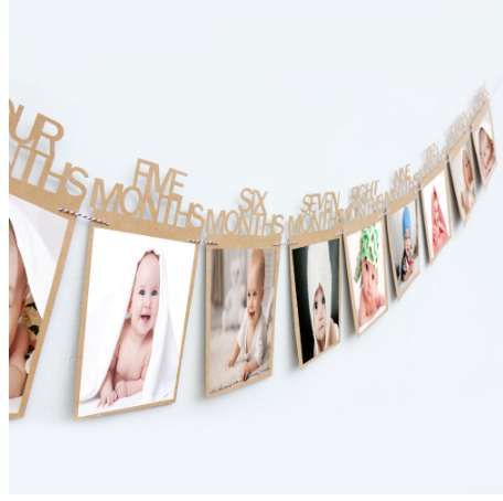 2019 1st Birthday Photo Frame 1 12 Months Baby S Photo Frame Shower