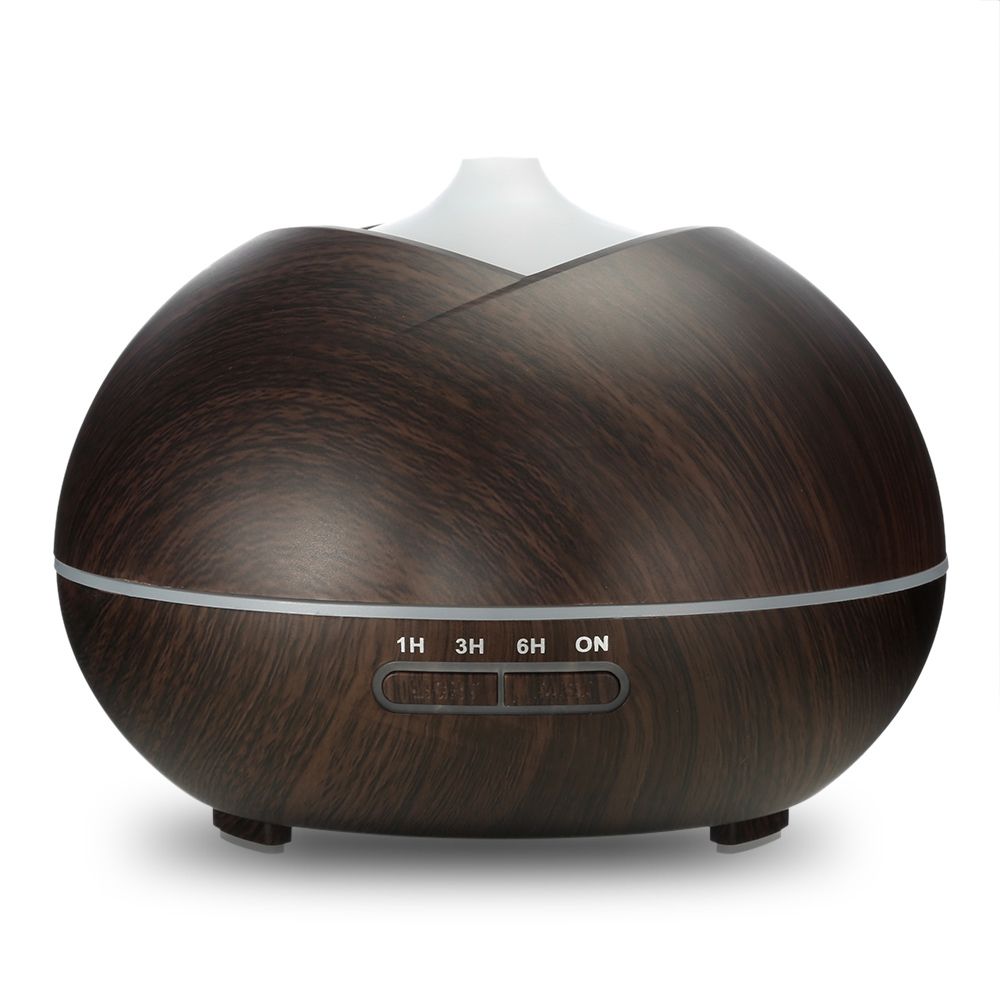 2021 400ml Wood Grain Humidifier Wooden Air Humidifier Ultrasonic