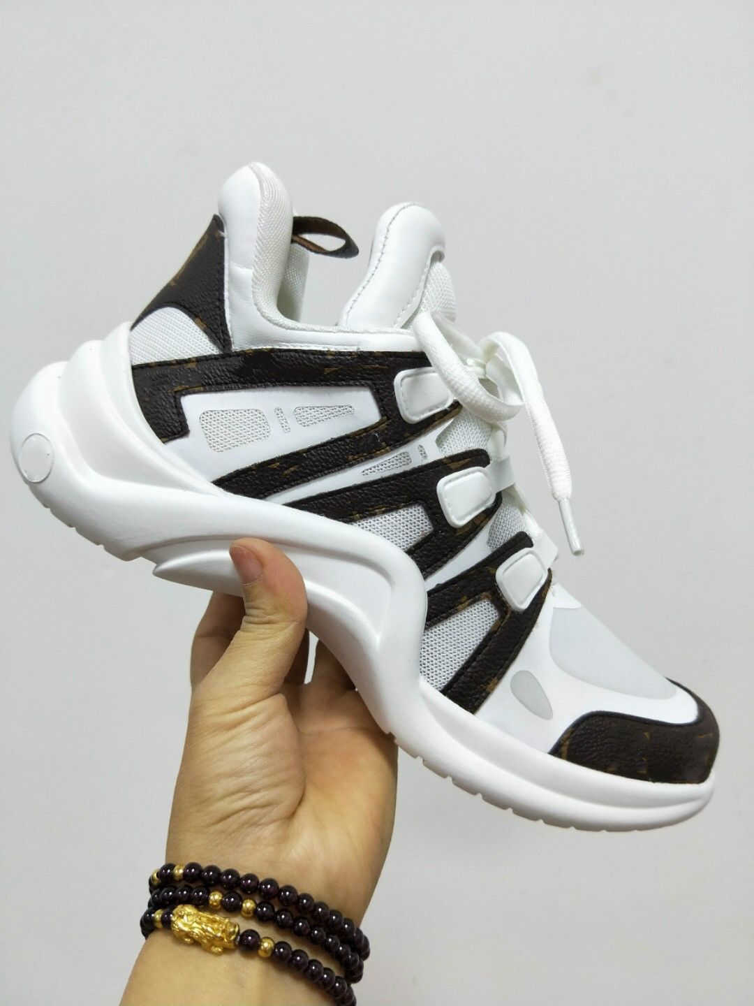 Men&#39;S Shoes Ss18 Rare Archlight Sneakers Black White Lace Up Paris Fashion Archlight Trainers ...