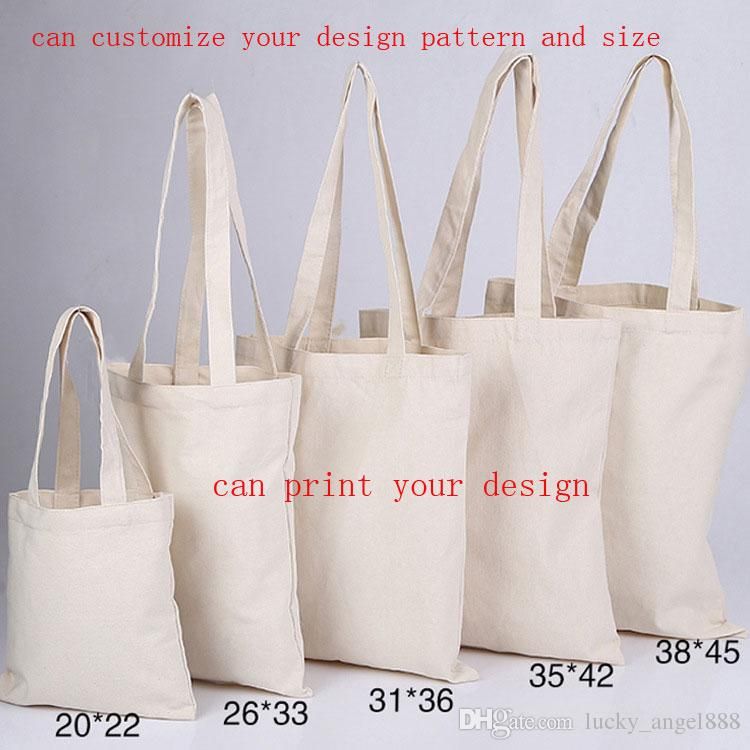 10an Canvas Bag Plain Tote Bags Environmental Shopping Bags Custom Canvas Cloth Bags Can Print ...