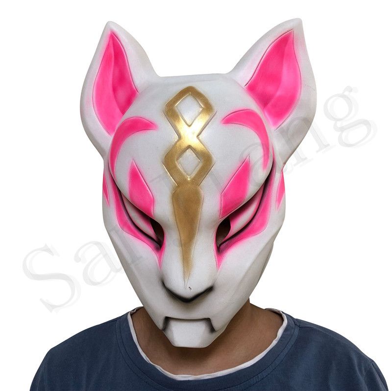 acheter 3d halloween masque jeu fortnite fox masques enfants adultes latex coiffures tete complete derive masques masque fanny trick hallowmas jouets 2018 - bal les masques fortnite