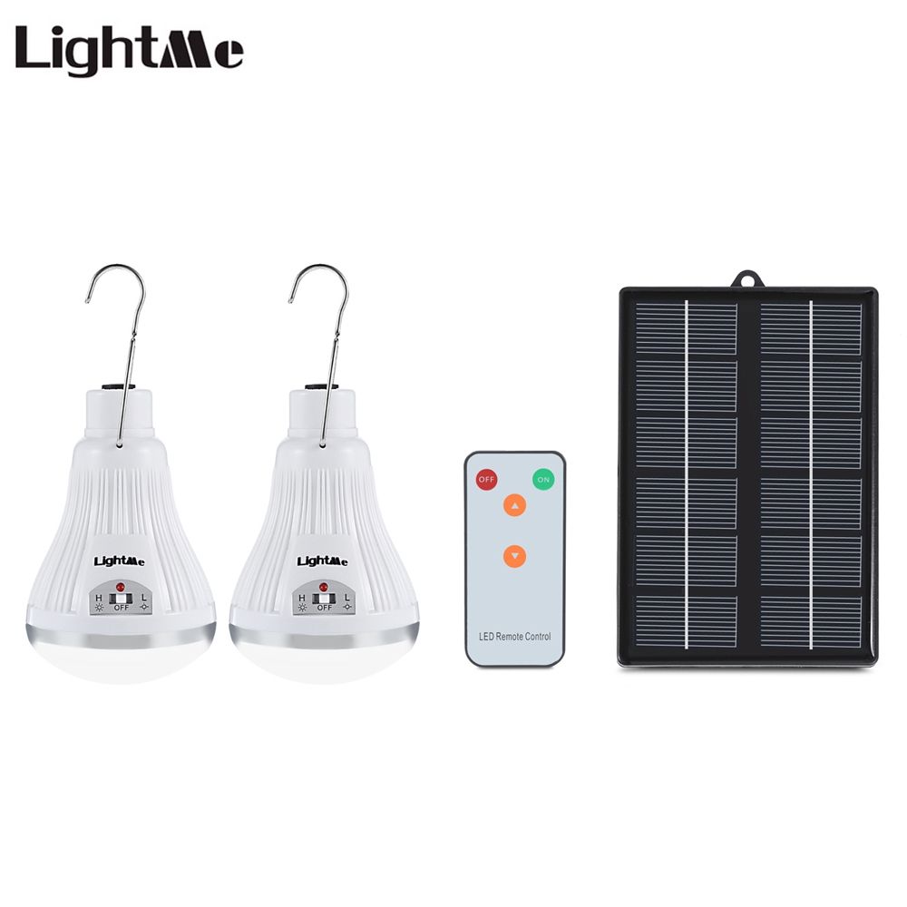 2019 Lightme Led Solar Lamp 20 Leds Dimmable Powered Light 2019 Lightme Led Solar Lamp 20 Leds Dimmable Powered Light Remote Controller Garden Yard Camping Outdoor Hiking Free Ship From Brainlighting