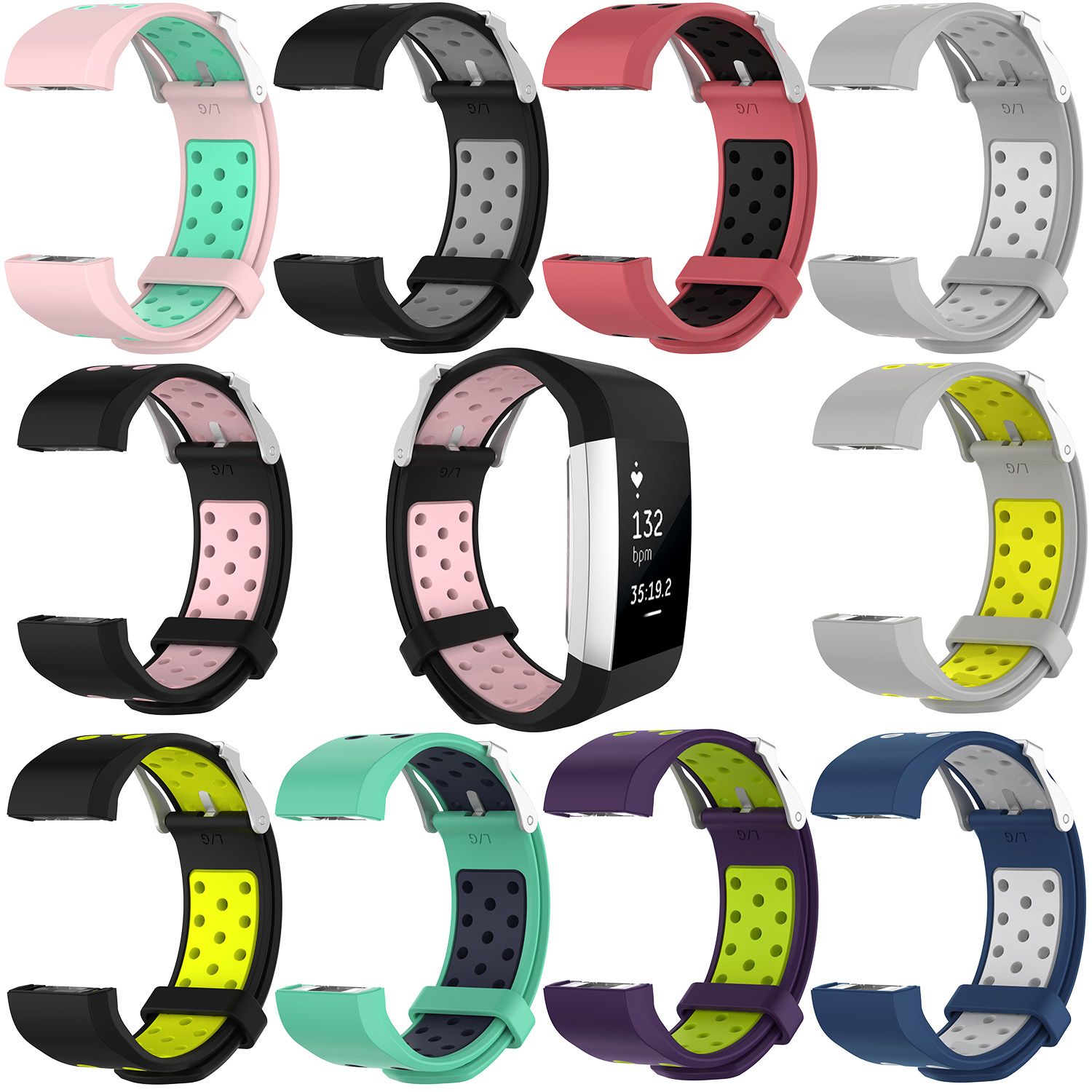 fitbit blaze fabric strap