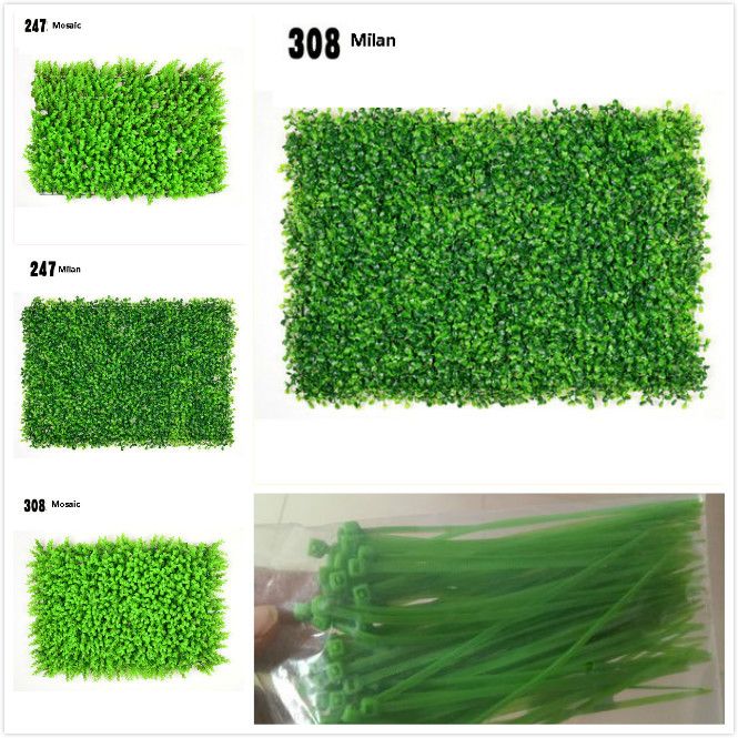 5 Models Of Simulation Plant Wall Milan Grass Eucalyptus Artificial 5 Models Of Simulation Plant Wall Milan Grass Eucalyptus Artificial Lawn Plastic Background Decorative Turf