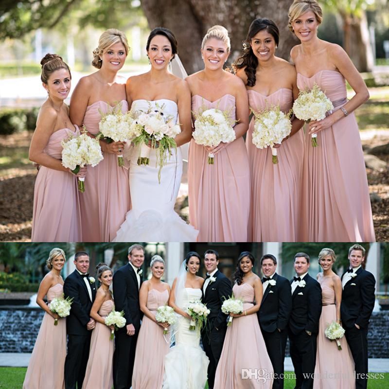 rose bridesmaids