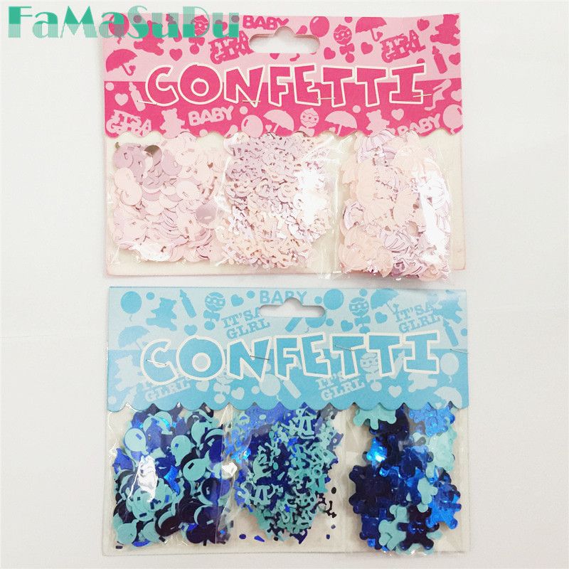 2019 Wholesale Its A Boy Its A Girl Confetti Baby Party Confetti 2019 Wholesale Its A Boy Its A Girl Confetti Baby Party Confetti
