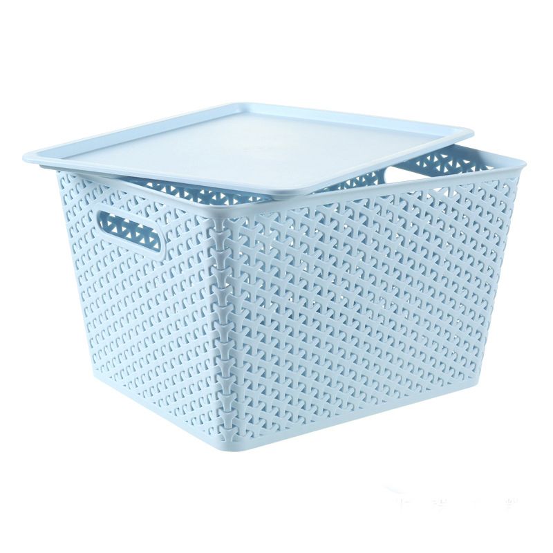 Compre Cesta De Almacenamiento De Plástico Hueca De Tamaño Pequeño Con