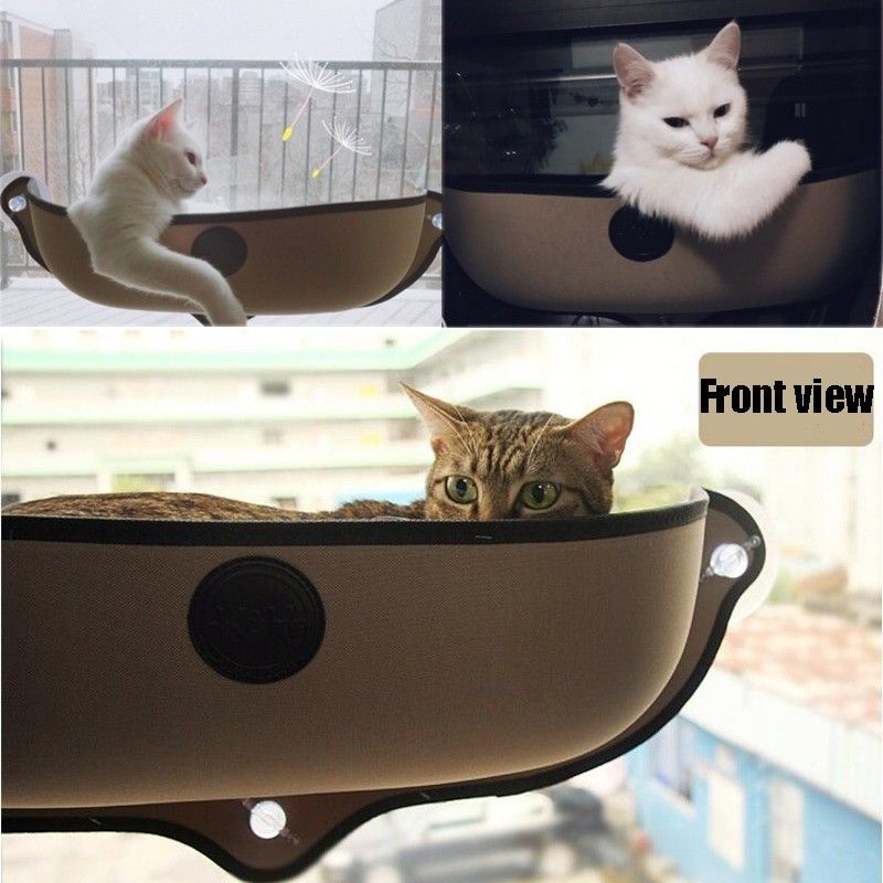 removable cat window bed