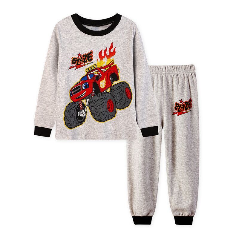 Baby Boy S Homewear Kids Pajamas Spring Fall Cartoon Long Sleeve