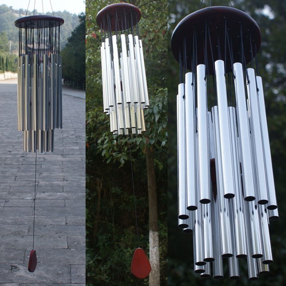 2019 Antique Wind Chimes 27 Tubes 5 Bells Outdoor Living Yard