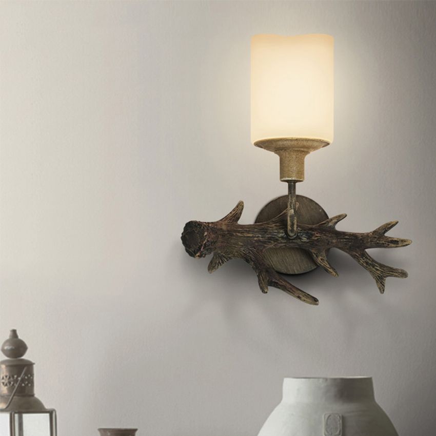 2018 Resin Antlers Past Vintage Wall Lamp Lights Bathroom 2018 Resin Antlers Past Vintage Wall Lamp Lights Bathroom Bedroom Light Led For Home Industrial Decor From Goddard