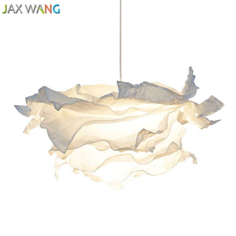 Modern Design Pendant Light Personalized Creative Paper Lamp Modern Design Pendant Light Personalized Creative Paper Lamp Restaurant Decor Diy Cloud Hanging Blown Glass Clear