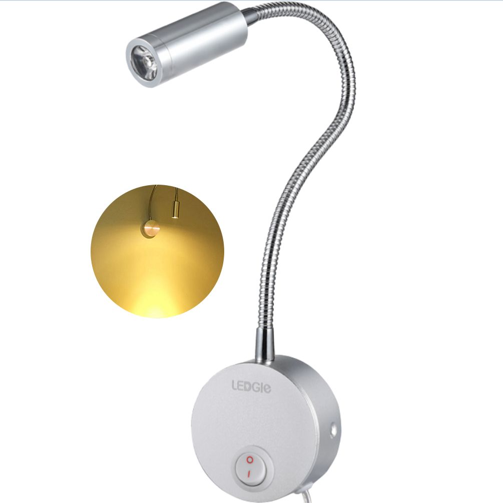gooseneck wall light black metal 2018 ledgle 3w led wall lamp adjustable sconce reading light flexible gooseneck with 360 degree rotatable design 3000k from burty gooseneck wall light black metal 2018 ledgle 3w led wall lamp adjustable sconce reading light flexible gooseneck with 360 degree rotatable design 3000k from burty