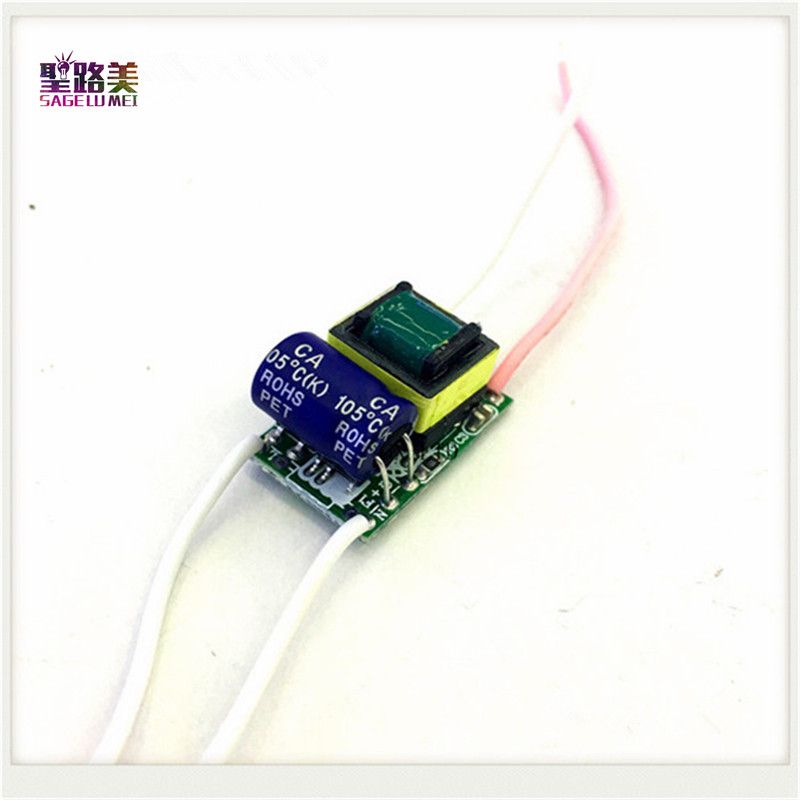 2020 600MA 3V 5V 2 1x3W 3W LED Driver Power Supply Built In Constant ...