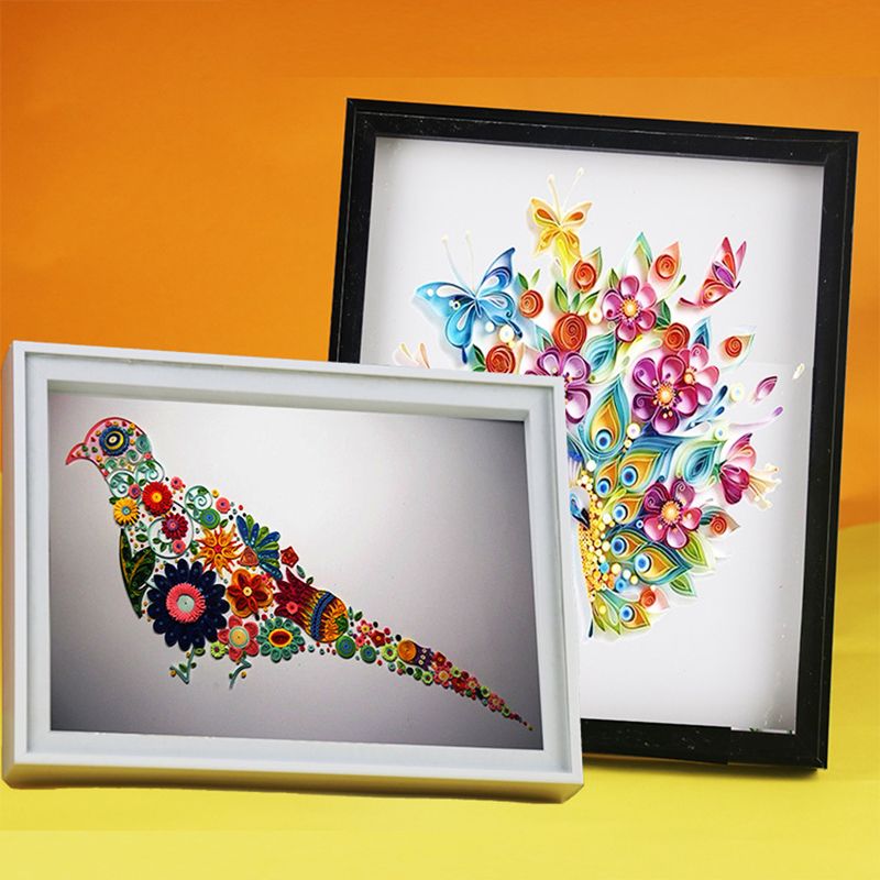 2018 desktop glass photo frames nice plastic wall picture frame