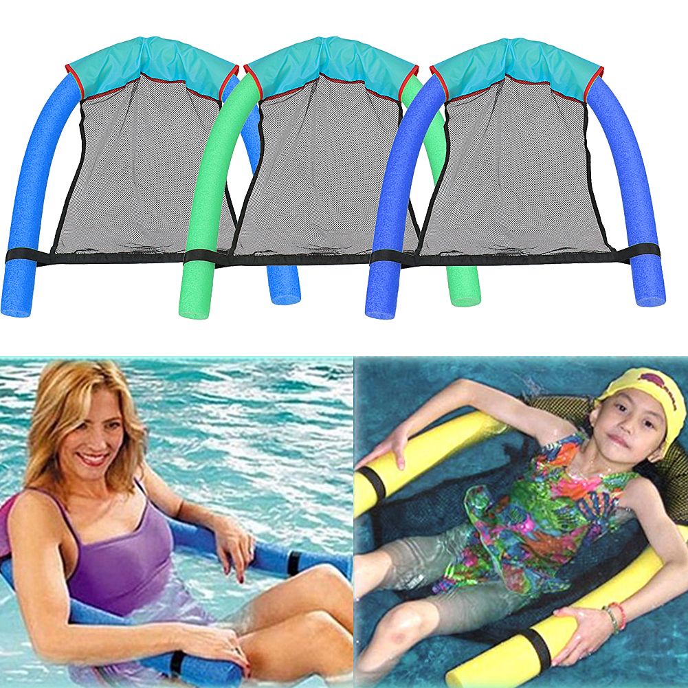 gofloats lazy buoy floating lounge chair with cup holders