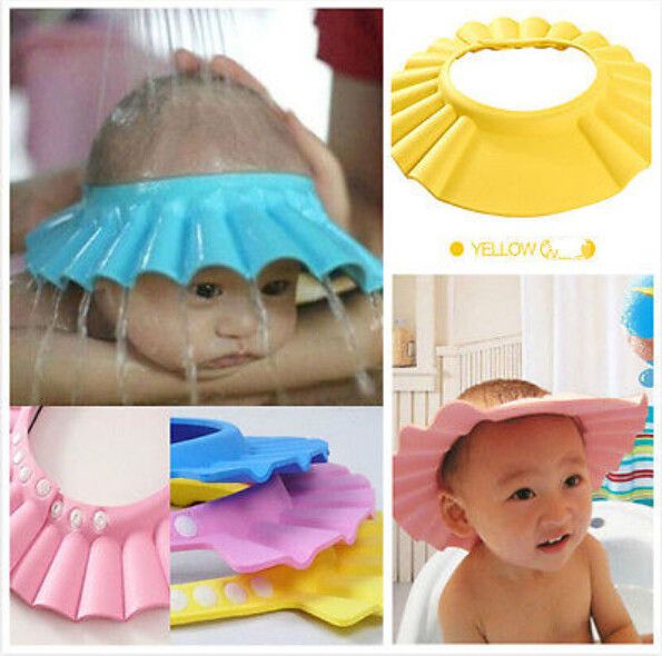 2019 Baby Shower Cap Shampoo Caps Bathing Hats Children 2019 Baby Shower Cap Shampoo Caps Bathing Hats Children Bath Wash Hair Shield Hat Bebes From Household 3 0 5 Dhgate Com