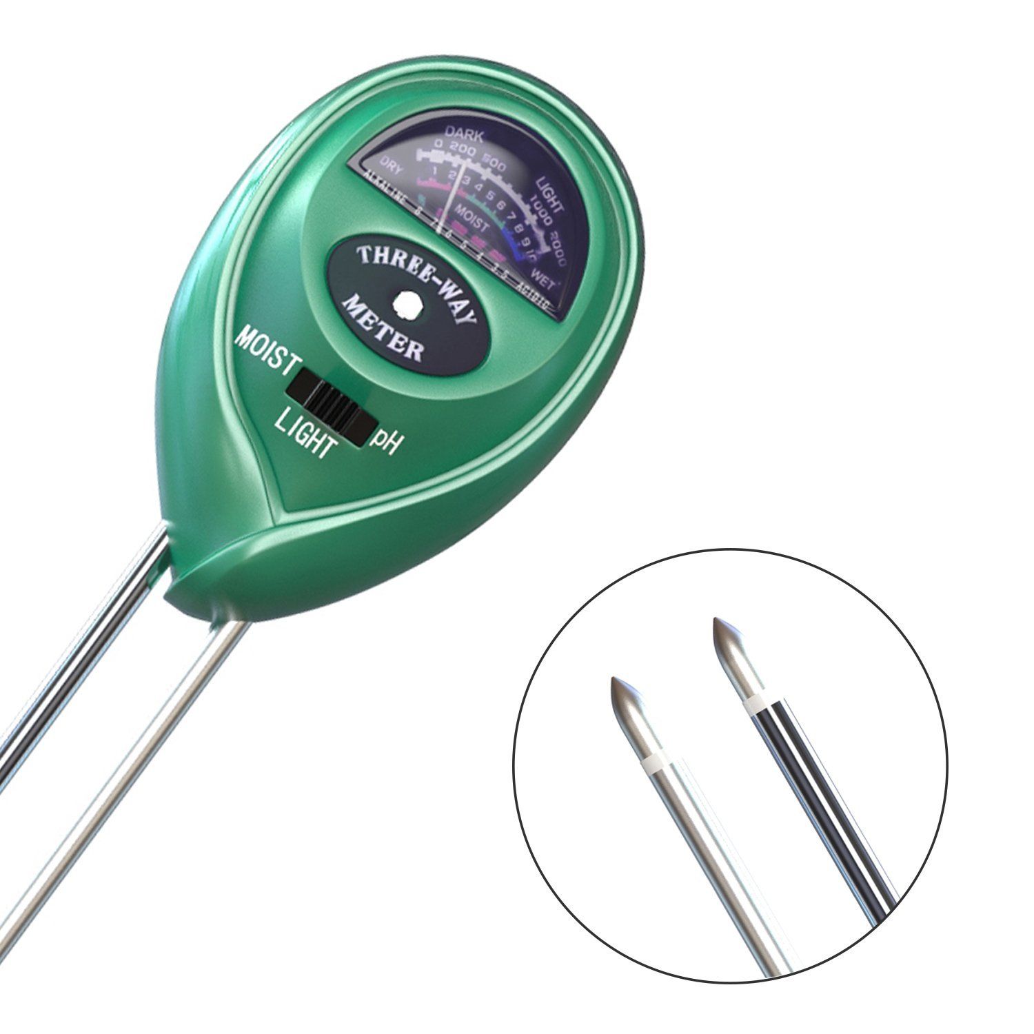 2020 3 In 1 Soil Tester Meter For Garden Lawn Plant Pot