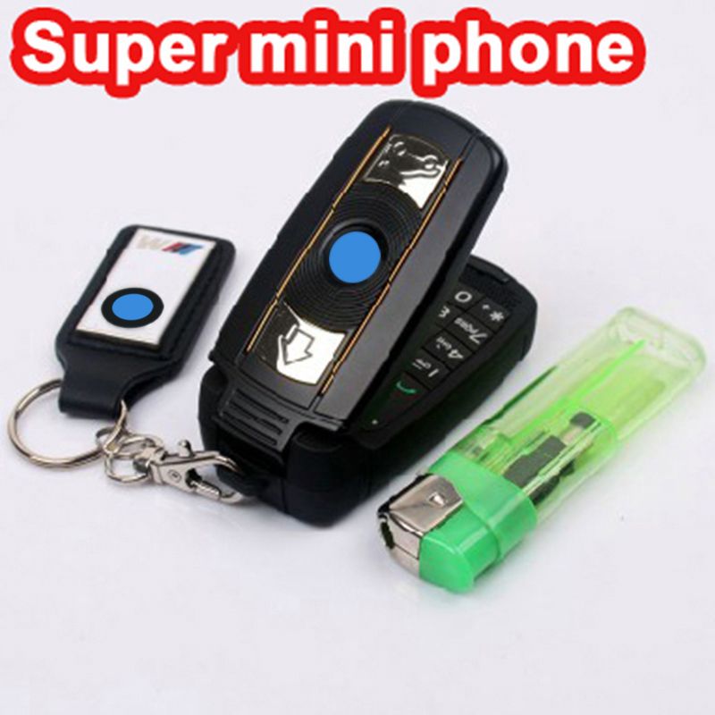 Best Unlock Mini Car Key Cell Phone X6 Super Small Dual Bands Super Car