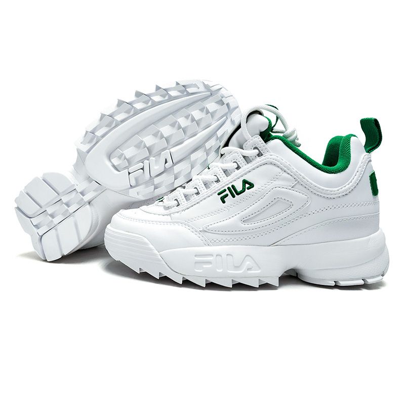fila disruptor 2 mens green
