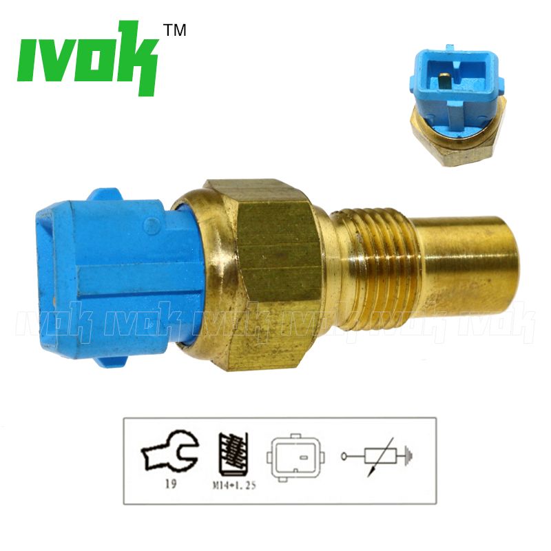 2019 Coolant Temperature Temp Sensor For Peugeot 309 405 605 106 306 Boxer 806 Ranch Expert 1338