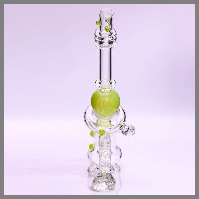 2020 8 Laser Pistol Glass Dab Rigs Futuristic Design Oil Rigs Ray Gun