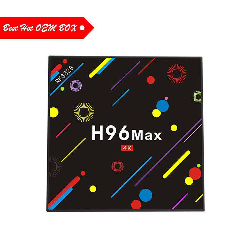 H96 Pro Max H2 Rk3328 Cpu Quad Core Ram 4G ROM 32G eMMC Storage DDR3 Android 7 1 Dual Wifi 2 4G/5G HDMI Bluetooth 4 0 USB 3 0 4K DHL